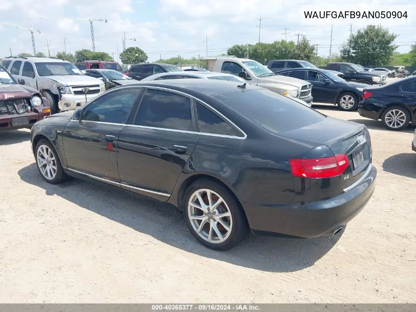 WAUFGAFB9AN050904 2010 Audi A6 3.0 Premium