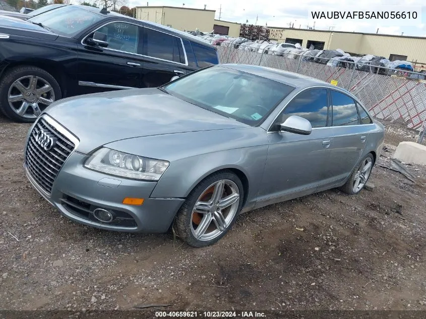 2010 Audi A6 4.2L Prestige VIN: WAUBVAFB5AN056610 Lot: 40659621