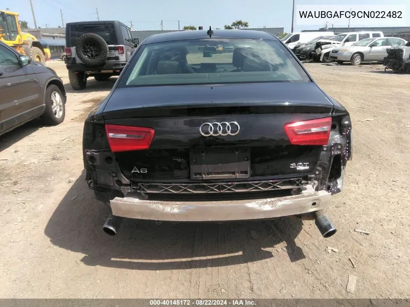 WAUBGAFC9CN022482 2012 Audi A6 3.0 Premium