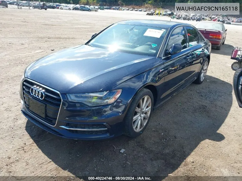 2012 Audi A6 3.0 Premium VIN: WAUHGAFC9CN165118 Lot: 40224746