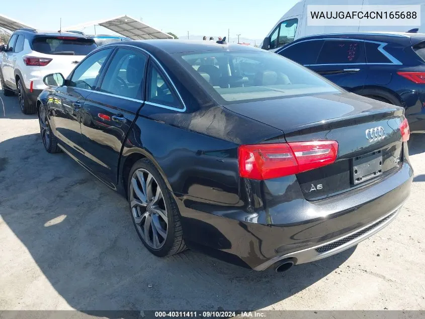 WAUJGAFC4CN165688 2012 Audi A6 Prestige