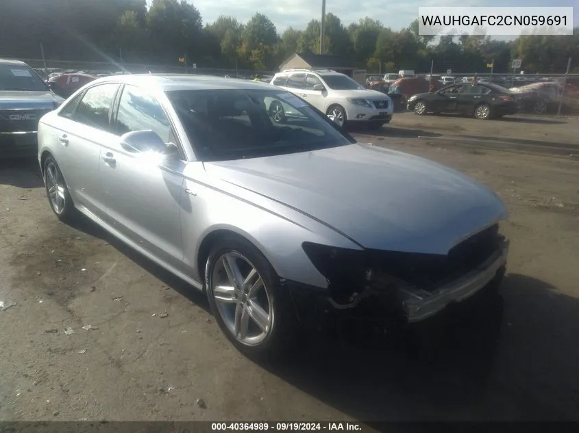 WAUHGAFC2CN059691 2012 Audi A6 3.0 Premium