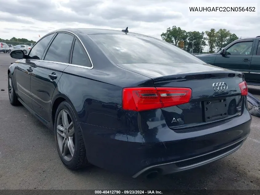 WAUHGAFC2CN056452 2012 Audi A6 3.0 Premium