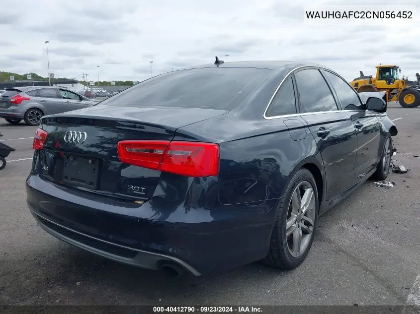 WAUHGAFC2CN056452 2012 Audi A6 3.0 Premium