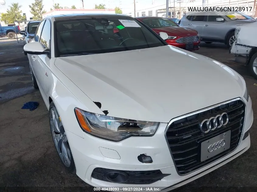 2012 Audi A6 3.0 Premium VIN: WAUJGAFC6CN128917 Lot: 40439093