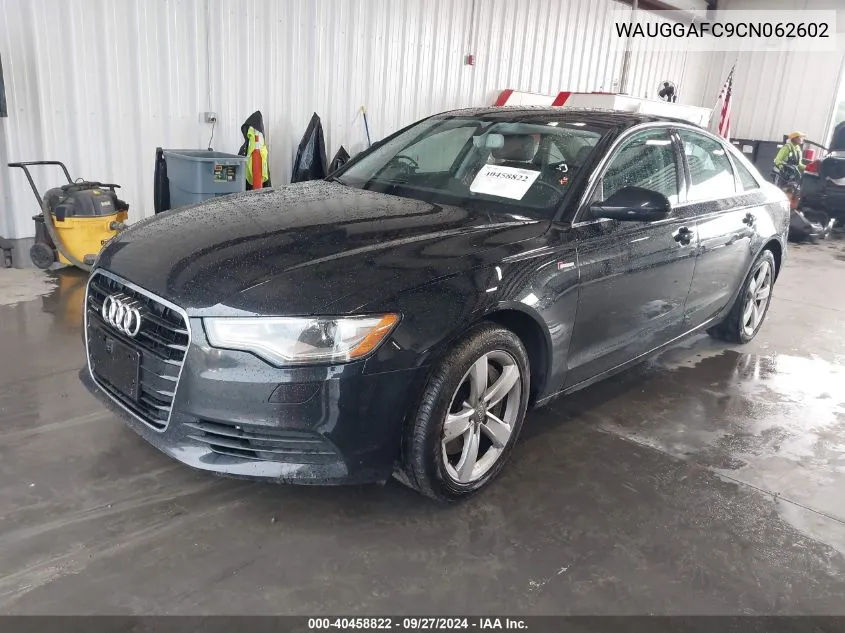 2012 Audi A6 3.0 Premium VIN: WAUGGAFC9CN062602 Lot: 40458822