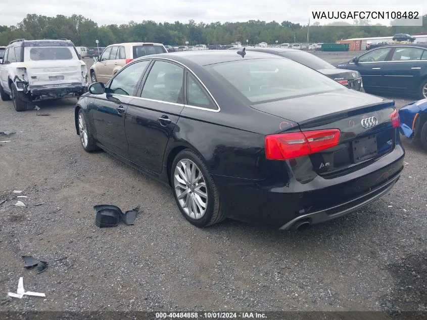 WAUJGAFC7CN108482 2012 Audi A6 Prestige