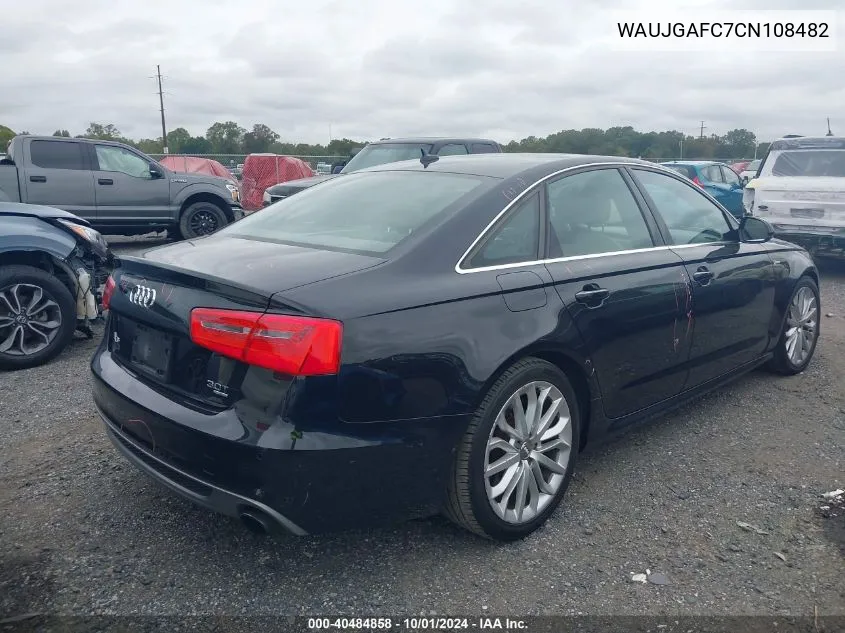 WAUJGAFC7CN108482 2012 Audi A6 Prestige