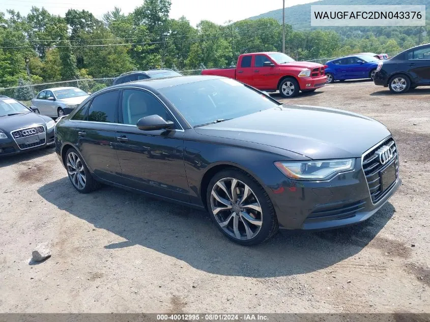 WAUGFAFC2DN043376 2013 Audi A6 2.0T Premium