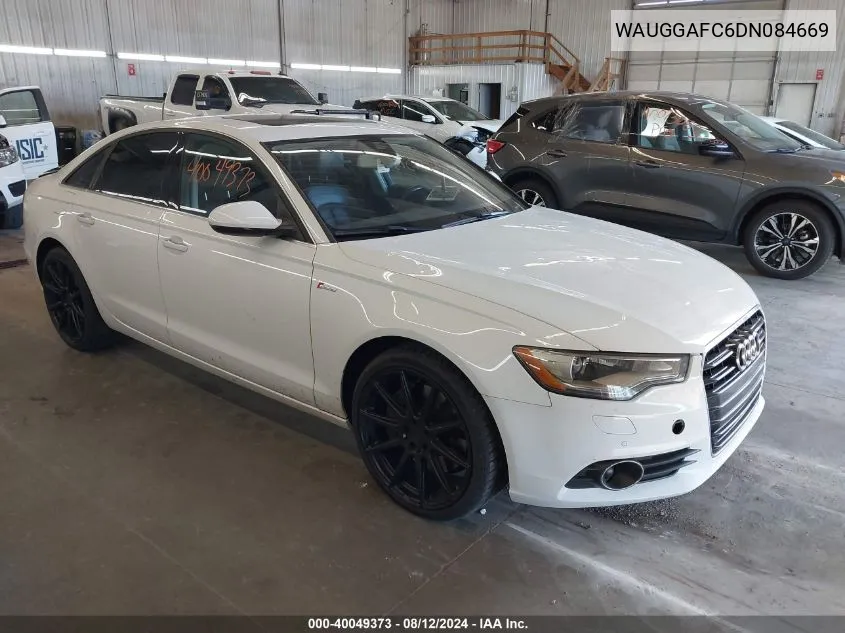 WAUGGAFC6DN084669 2013 Audi A6 3.0T Premium