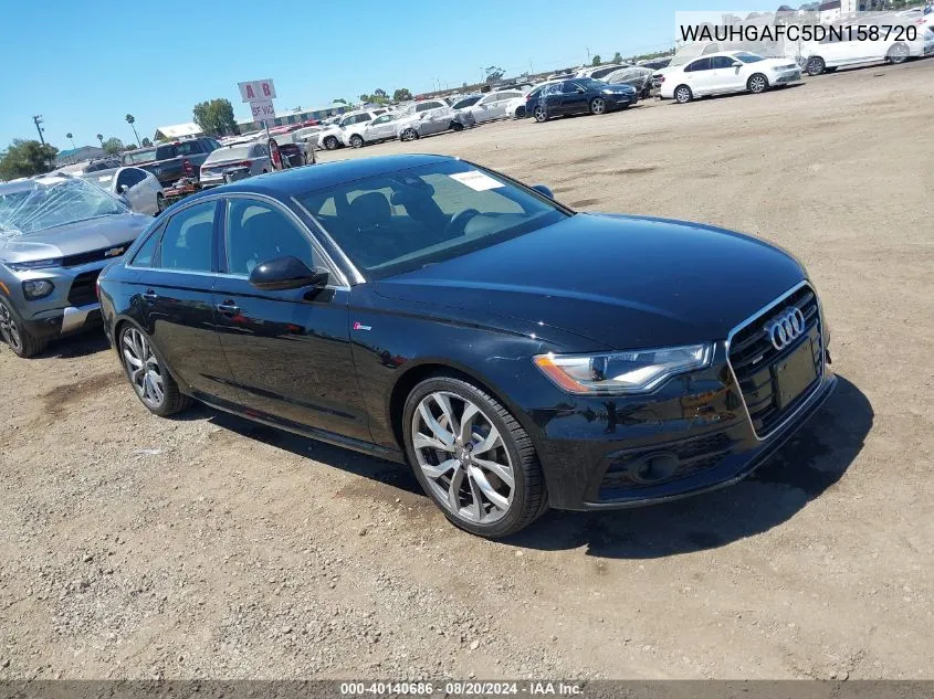 WAUHGAFC5DN158720 2013 Audi A6 3.0T Premium