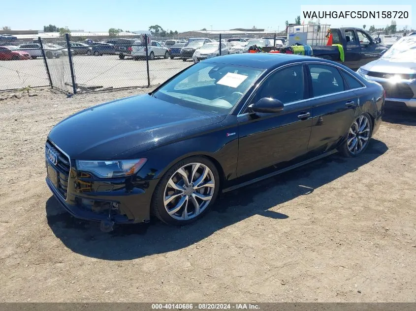 WAUHGAFC5DN158720 2013 Audi A6 3.0T Premium