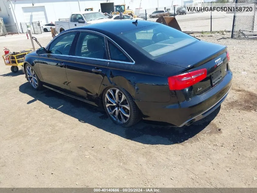 WAUHGAFC5DN158720 2013 Audi A6 3.0T Premium