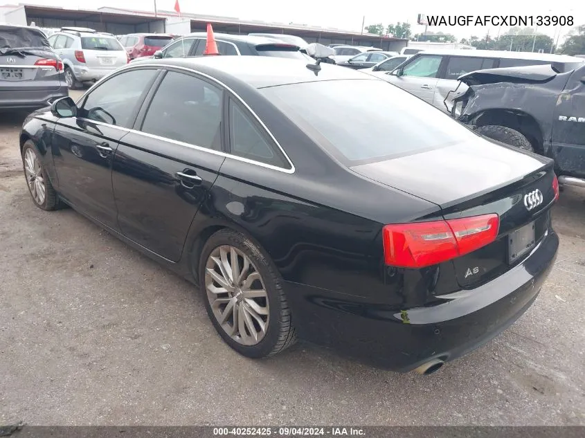 WAUGFAFCXDN133908 2013 Audi A6 Premium Plus