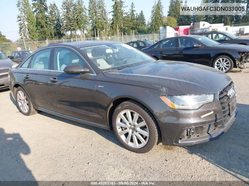 WAUHGAFC3DN033005 2013 Audi A6 Prestige