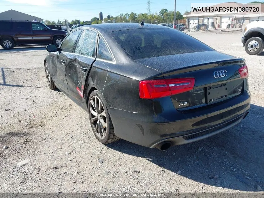 2013 Audi A6 Prestige VIN: WAUHGAFC9DN080720 Lot: 40460478