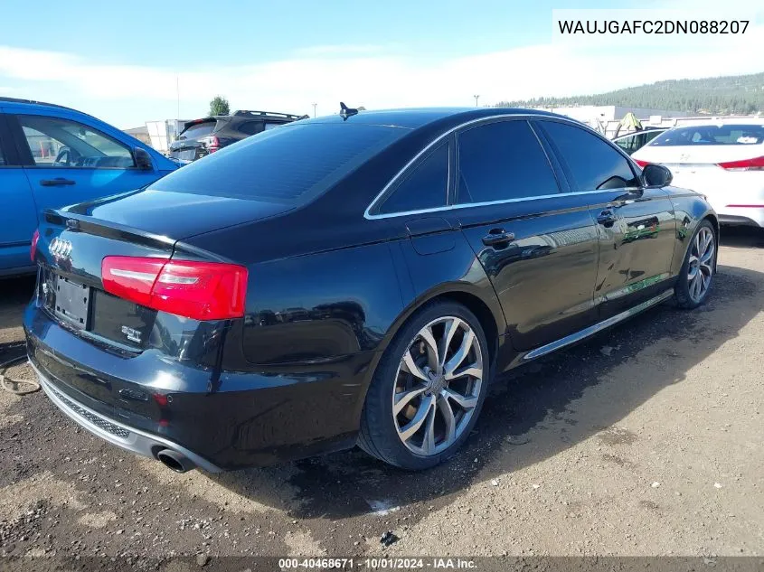 WAUJGAFC2DN088207 2013 Audi A6 3.0T Premium