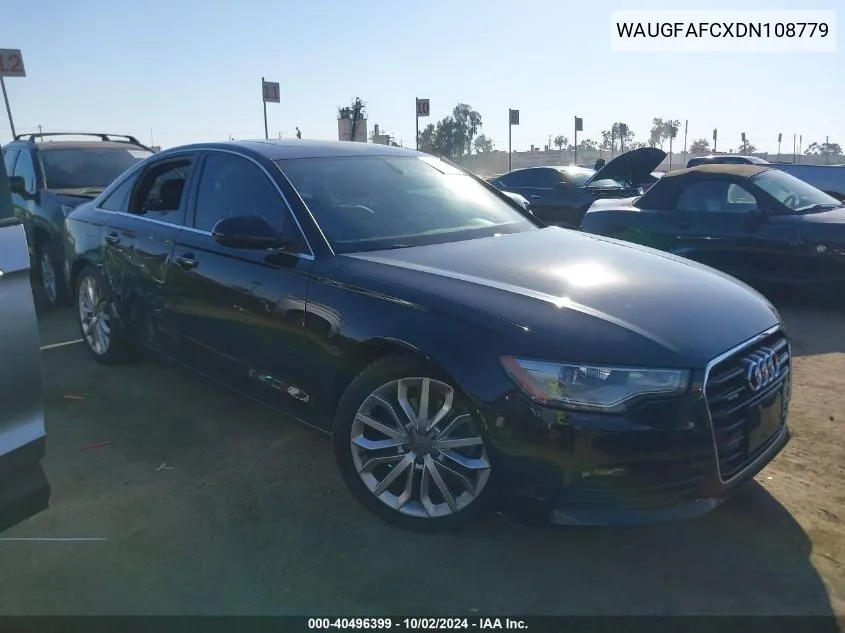 WAUGFAFCXDN108779 2013 Audi A6 2.0T Premium