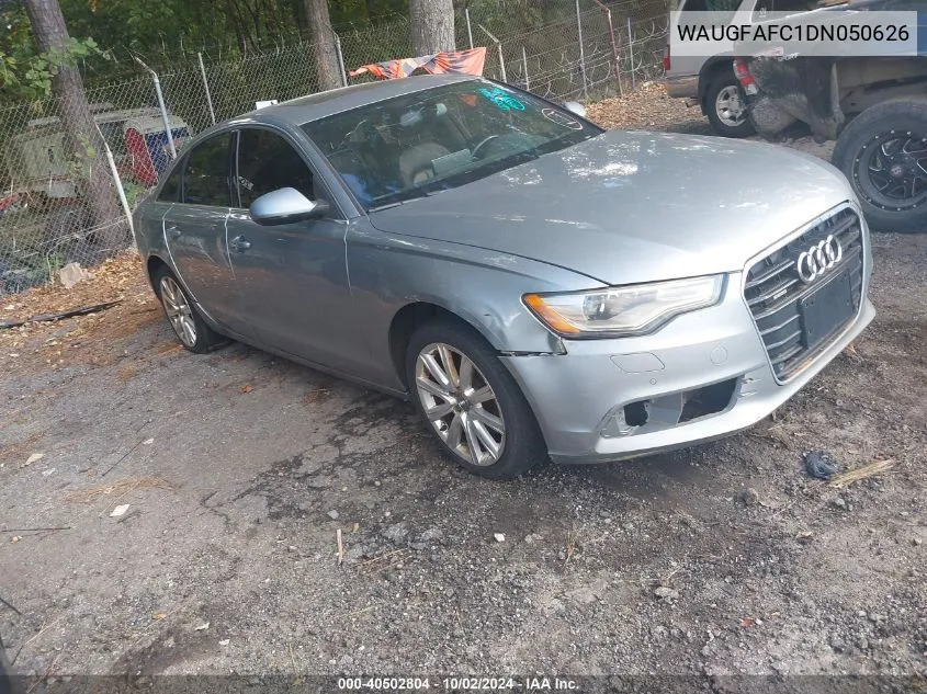 2013 Audi A6 2.0T Premium VIN: WAUGFAFC1DN050626 Lot: 40502804