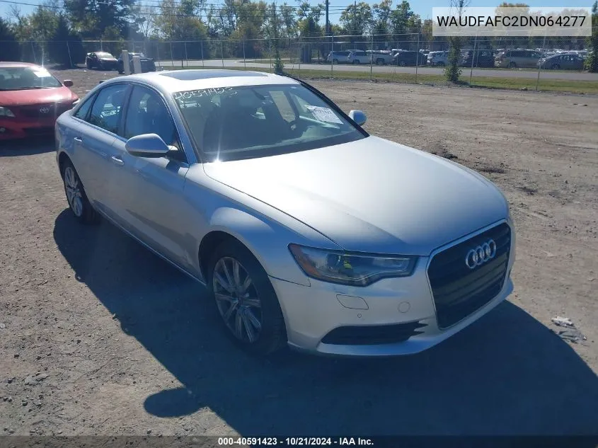 2013 Audi A6 Premium Plus VIN: WAUDFAFC2DN064277 Lot: 40591423