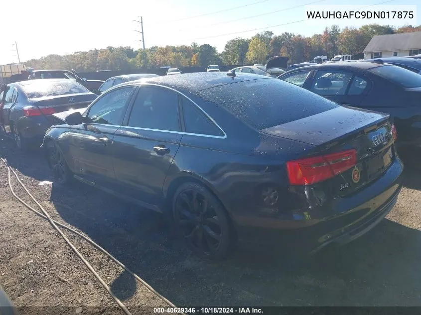 2013 Audi A6 3.0T Premium VIN: WAUHGAFC9DN017875 Lot: 40629346