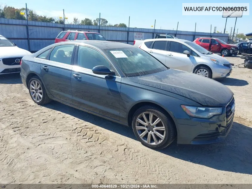 2013 Audi A6 Premium Plus VIN: WAUGFAFC9DN060305 Lot: 40648529