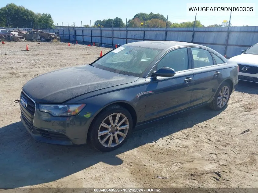 2013 Audi A6 Premium Plus VIN: WAUGFAFC9DN060305 Lot: 40648529