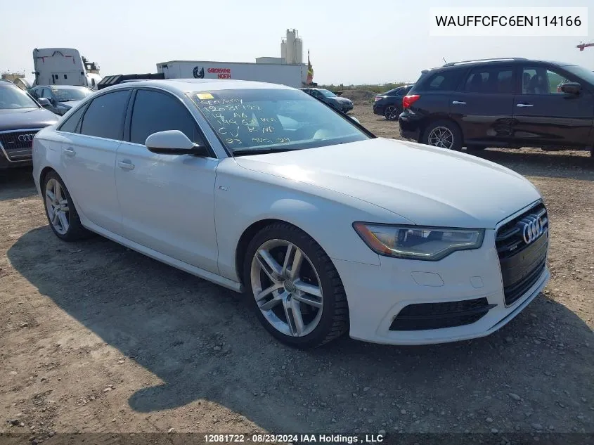 WAUFFCFC6EN114166 2014 Audi A6