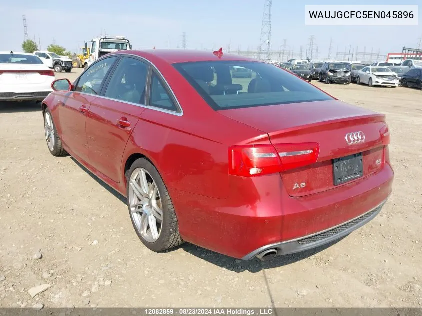 WAUJGCFC5EN045896 2014 Audi A6