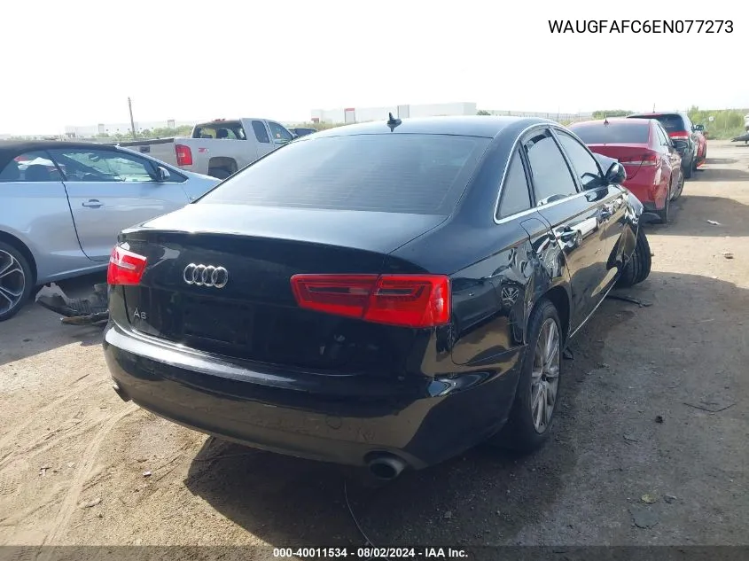 WAUGFAFC6EN077273 2014 Audi A6 2.0T Premium