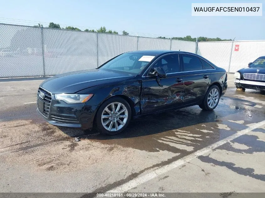 WAUGFAFC5EN010437 2014 Audi A6 2.0T Premium