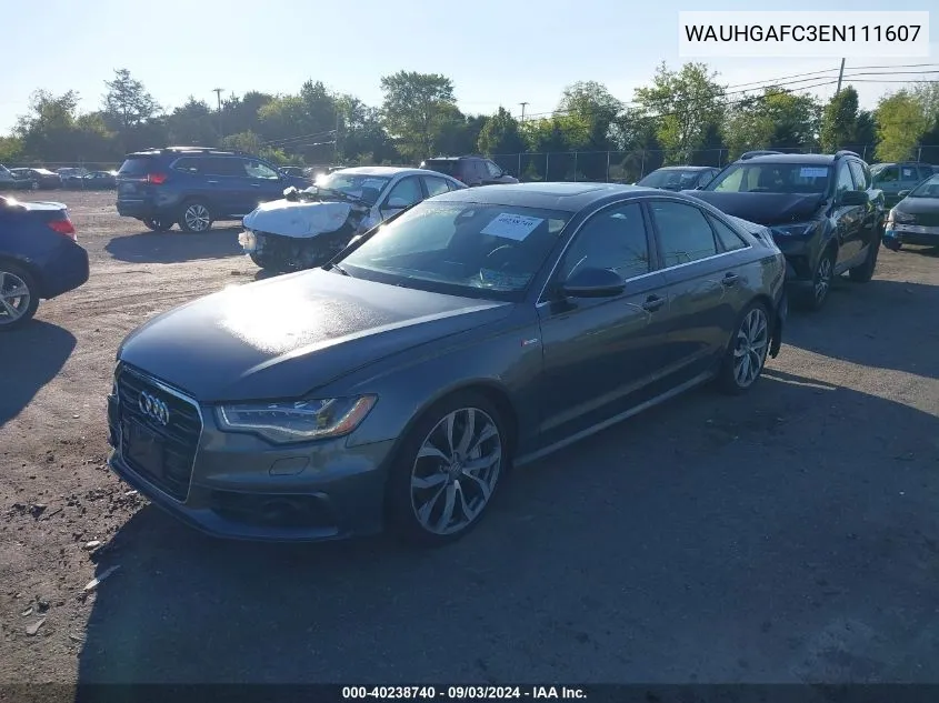 WAUHGAFC3EN111607 2014 Audi A6 3.0T Premium Plus