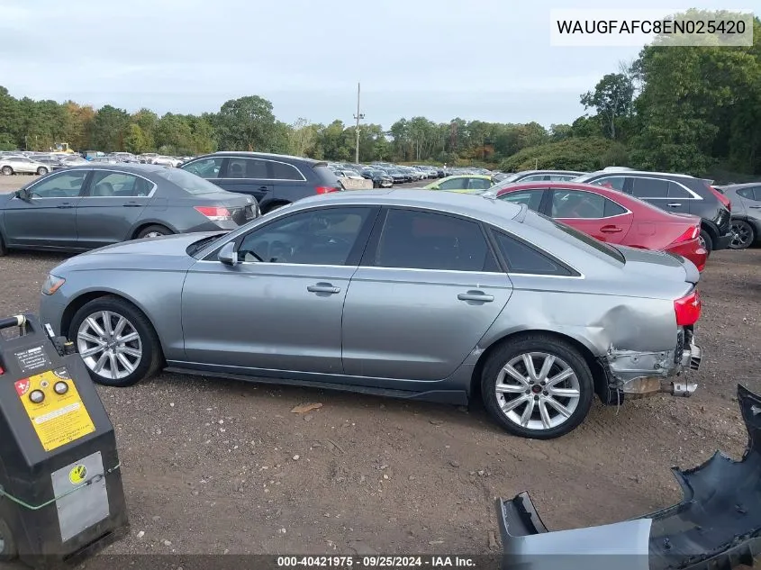 WAUGFAFC8EN025420 2014 Audi A6 2.0T Premium