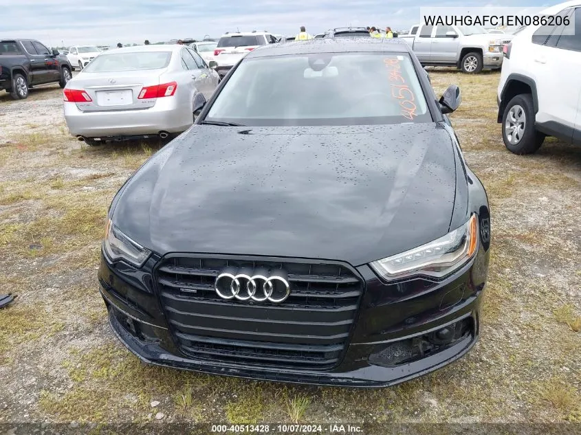 2014 Audi A6 Prestige VIN: WAUHGAFC1EN086206 Lot: 40513428