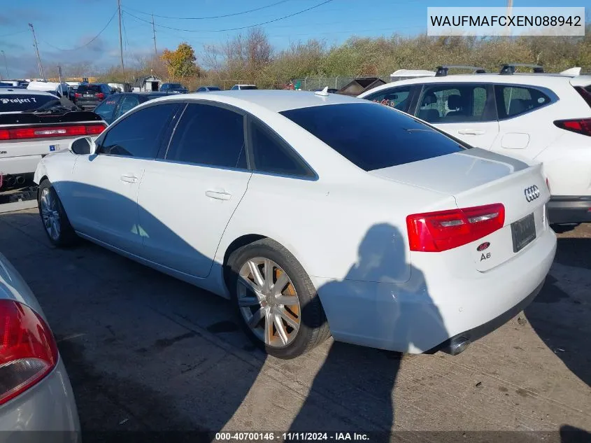 WAUFMAFCXEN088942 2014 Audi A6 3.0 Tdi Premium Plus