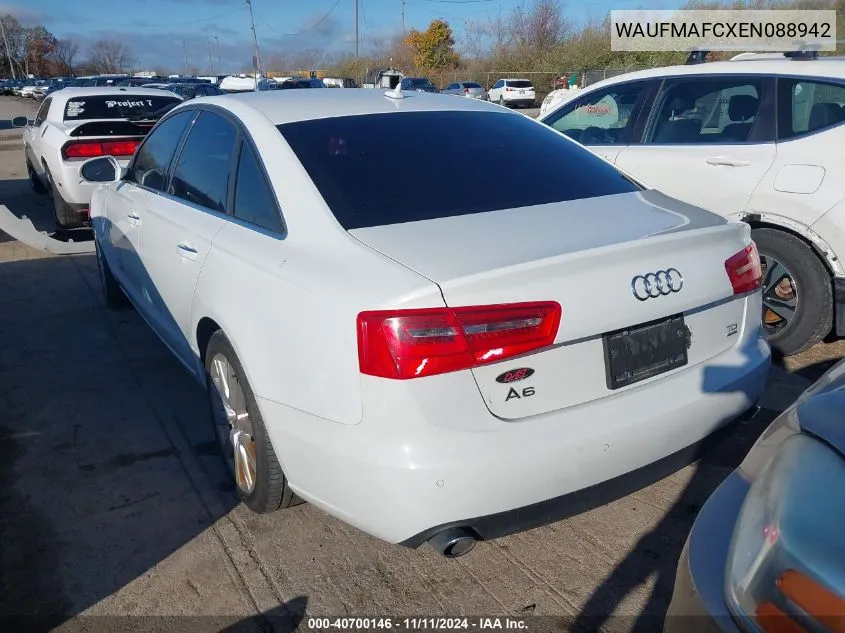 WAUFMAFCXEN088942 2014 Audi A6 3.0 Tdi Premium Plus