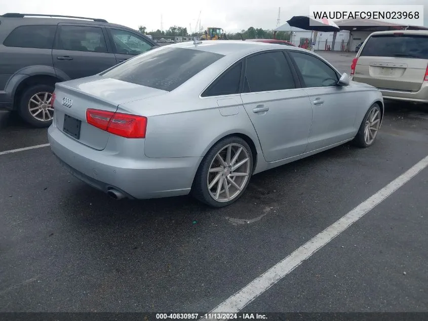 2014 Audi A6 2.0T Premium VIN: WAUDFAFC9EN023968 Lot: 40830957