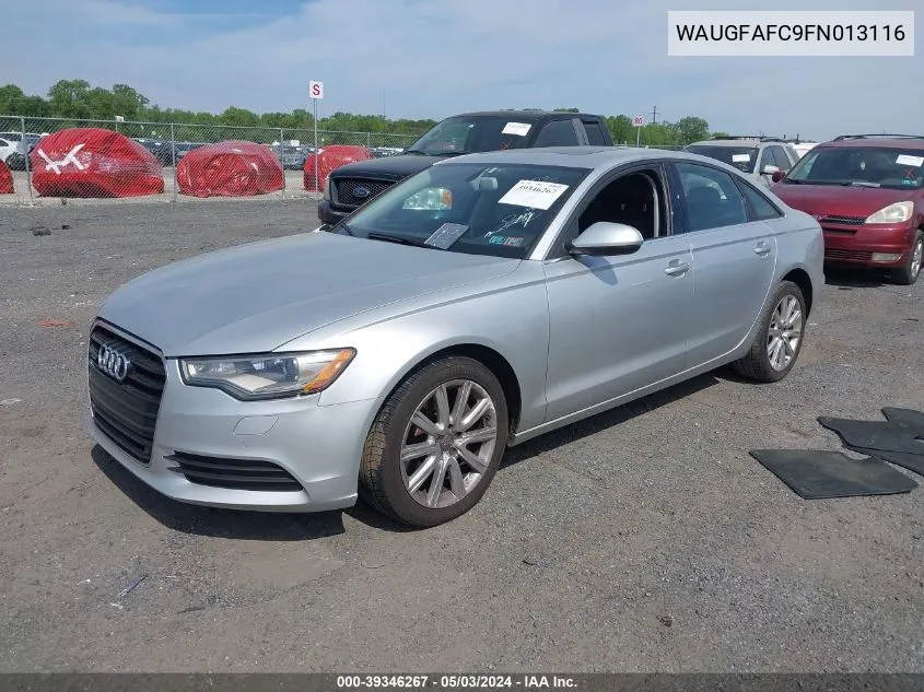 WAUGFAFC9FN013116 2015 Audi A6 2.0T Premium