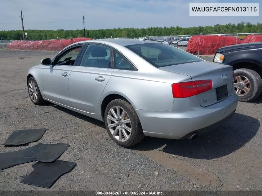 WAUGFAFC9FN013116 2015 Audi A6 2.0T Premium