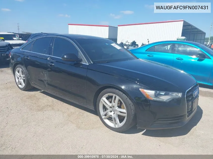 WAUGFAFC9FN007431 2015 Audi A6 2.0T Premium