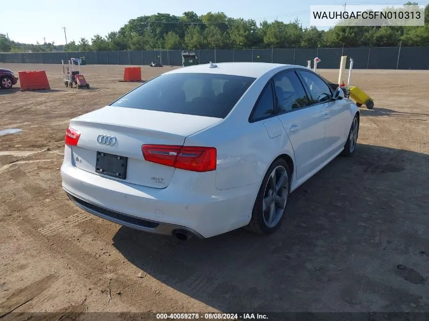 WAUHGAFC5FN010313 2015 Audi A6 3.0T Premium Plus