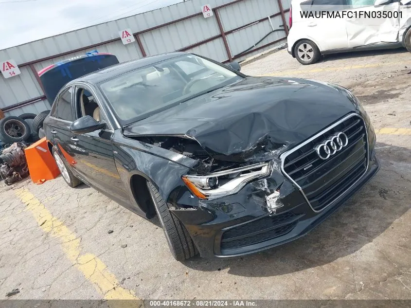 WAUFMAFC1FN035001 2015 Audi A6 3.0 Tdi Premium Plus