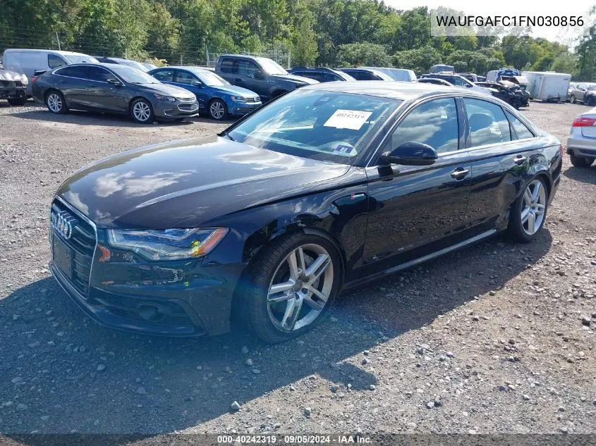 WAUFGAFC1FN030856 2015 Audi A6 3.0T Premium Plus