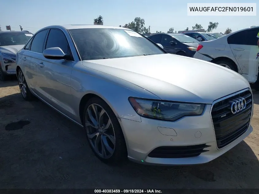 WAUGFAFC2FN019601 2015 Audi A6 2.0T Premium