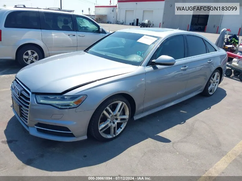 2016 Audi A6 2.0T Premium Plus VIN: WAUGFAFC5GN183099 Lot: 39861894