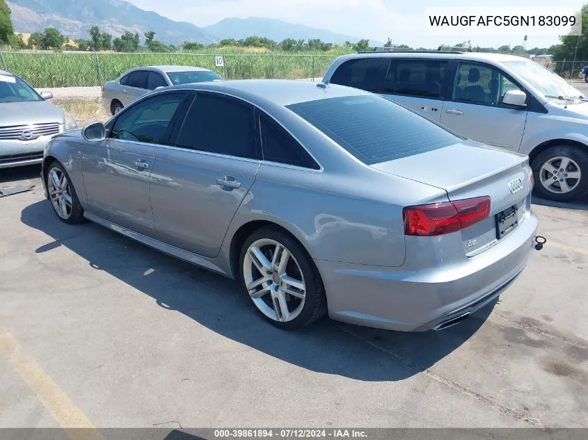 WAUGFAFC5GN183099 2016 Audi A6 2.0T Premium Plus