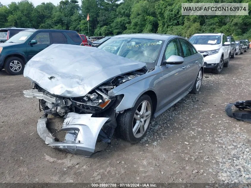 WAUGFAFC2GN163974 2016 Audi A6 2.0T Premium Plus