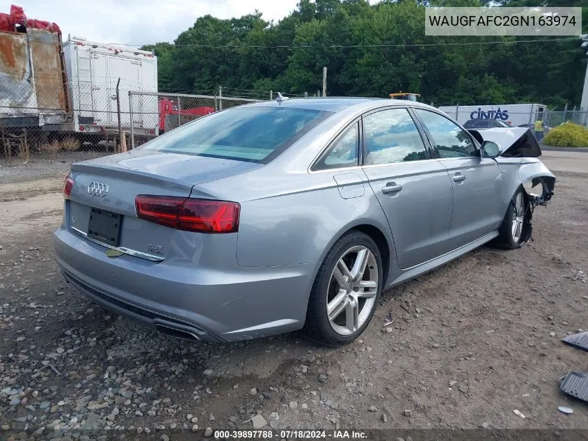 WAUGFAFC2GN163974 2016 Audi A6 2.0T Premium Plus