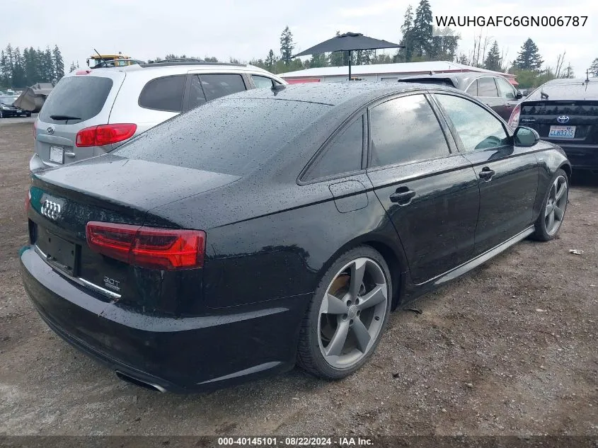 WAUHGAFC6GN006787 2016 Audi A6 3.0T Premium Plus