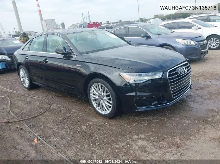 WAUHGAFC7GN135718 2016 Audi A6 3.0T Premium Plus